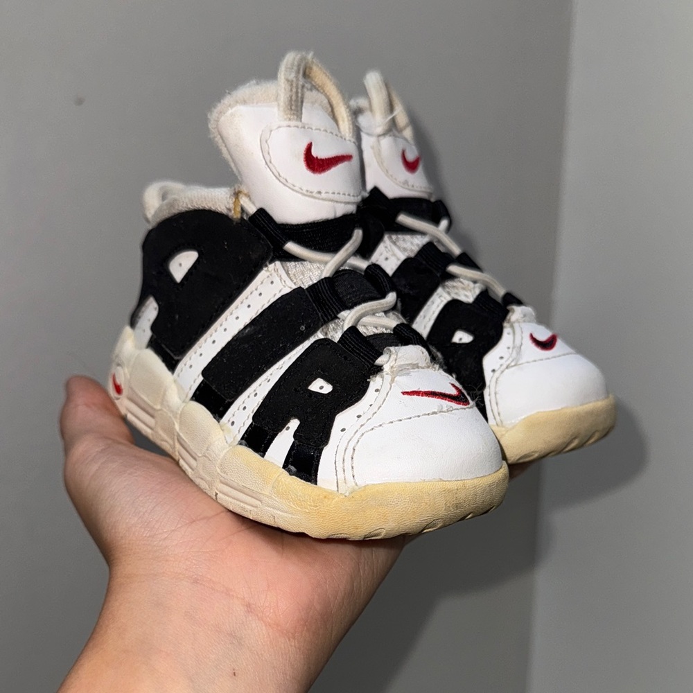 Nike Kids Black and White Air Sneakers